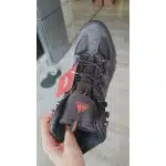 Zamszowe buty trekkingowe Hikeup czarne photo review