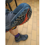 Wodoodporne zamszowe buty trekkingowe szare photo review