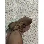 Lekkie buty taktyczne treningowe z eko-zamszu Coyote Brown photo review