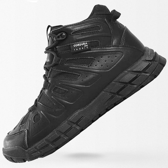 Czarne niskie buty taktyczne Kiice