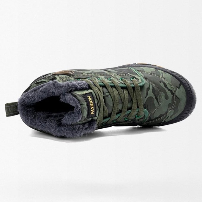 Sneakersy wojskowe w kamuflażu - obrazek 6