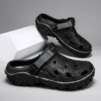 Czarne taktyczne Crocsy