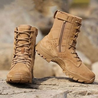 Oddychające buty taktyczne Coyote Brown