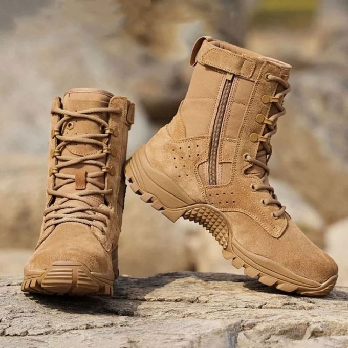 Oddychające buty taktyczne Coyote Brown