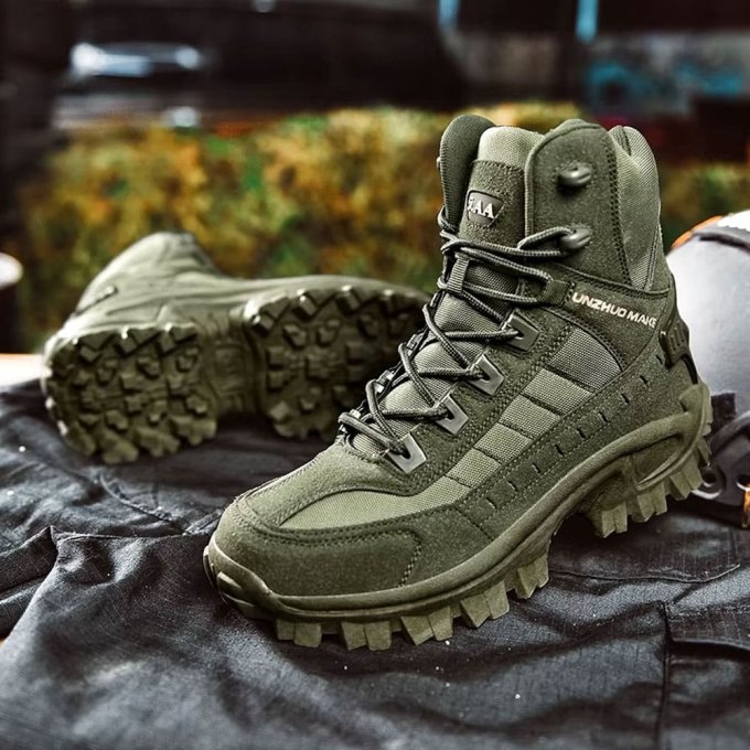 Pustynne buty taktyczne oliwkowe - obrazek 5