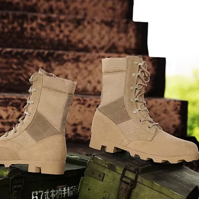 Buty taktyczne pustynne piaskowe - obrazek 3