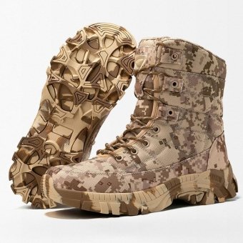 Lekkie buty w pustynnym cyfrowym kamuflażu