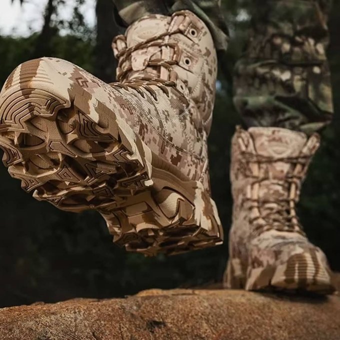 Lekkie buty w pustynnym cyfrowym kamuflażu - obrazek 5