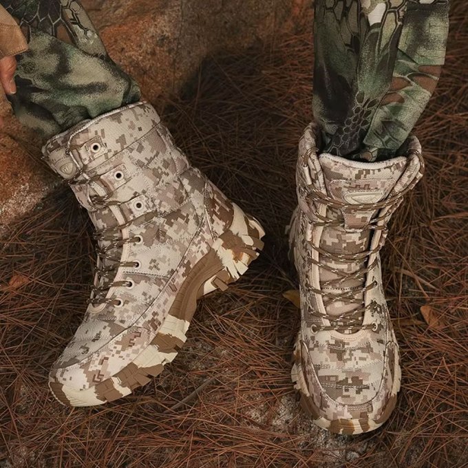 Lekkie buty w pustynnym cyfrowym kamuflażu - obrazek 2