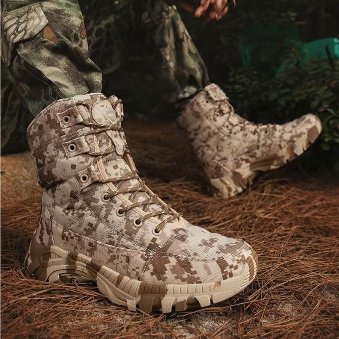 Lekkie buty w pustynnym cyfrowym kamuflażu - obrazek 3