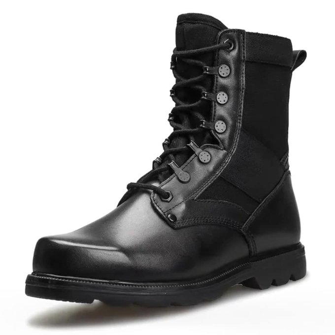 Buty taktyczne z ekoskóry
