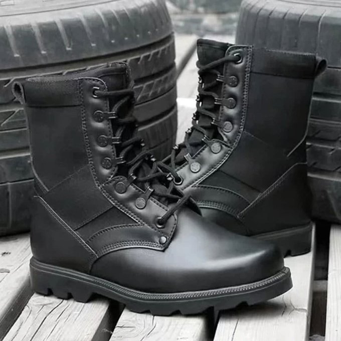 Buty taktyczne z ekoskóry - obrazek 5