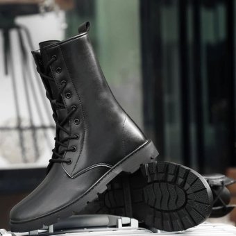 Botas tácticas de cuero