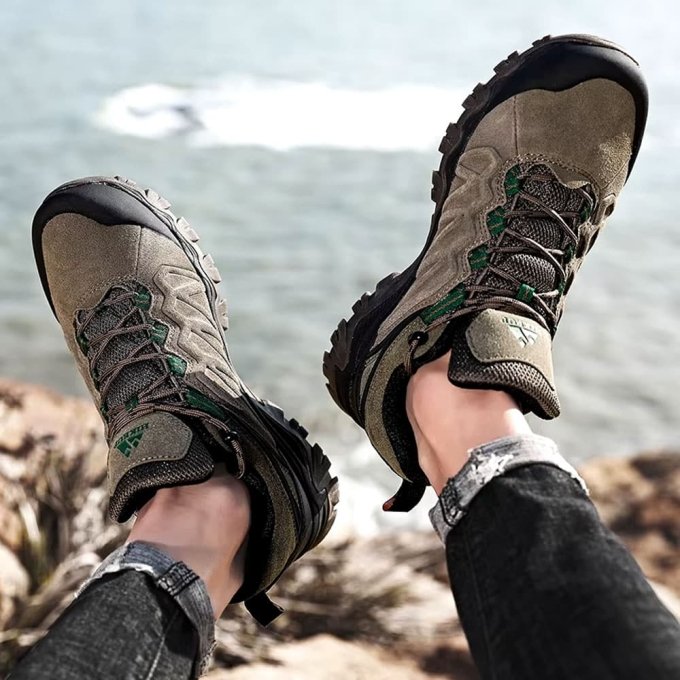 Skórzane buty trekkingowe Hikeup - obrazek 2