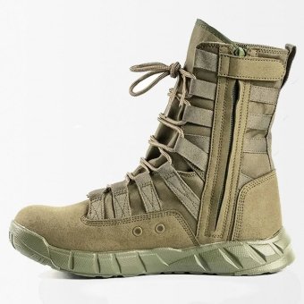Lekkie buty treningowe taktyczne z ekozamszu, oliwkowe