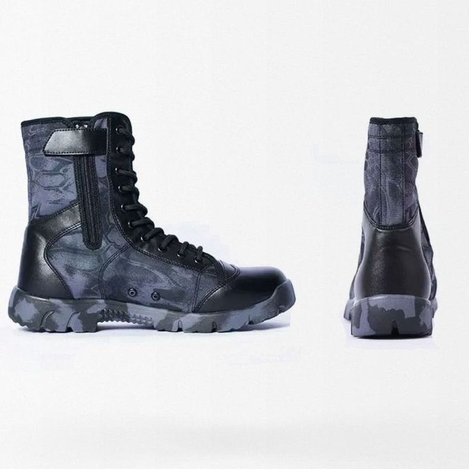 Lekkie taktyczne buty do biegania w kamuflażu Kryptek Typhon - obrazek 3