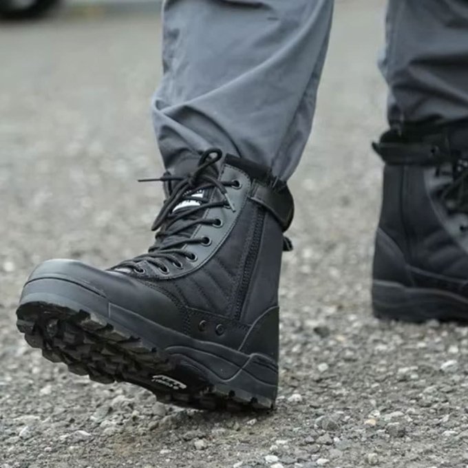 Lekkie buty taktyczne z zamkiem błyskawicznym - obrazek 6
