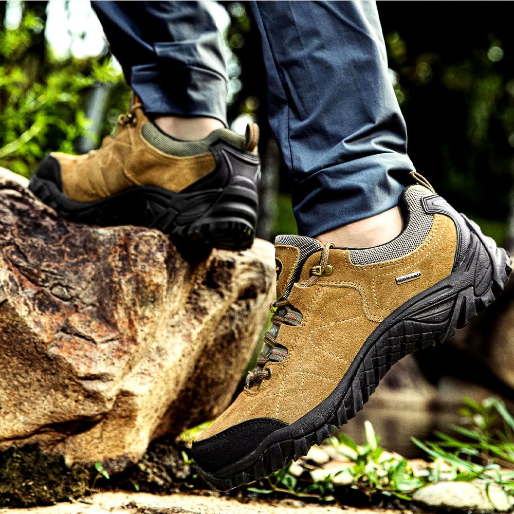 Lekkie buty taktyczne Hikeup Coyote Brown - obrazek 4