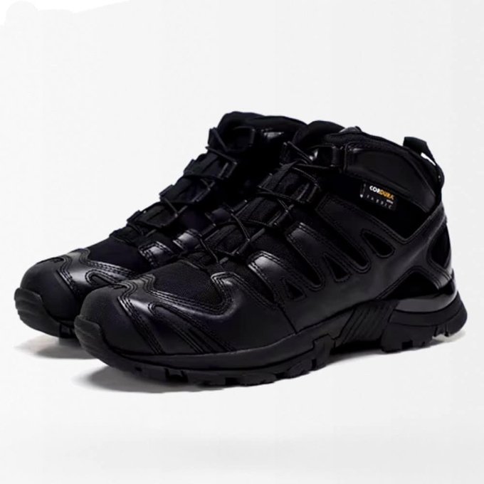 Czarne niskie buty taktyczne - obrazek 3