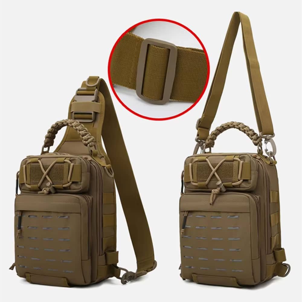 Średnia taktyczna torba typu sling Laser Cut MOLLE - obrazek 4
