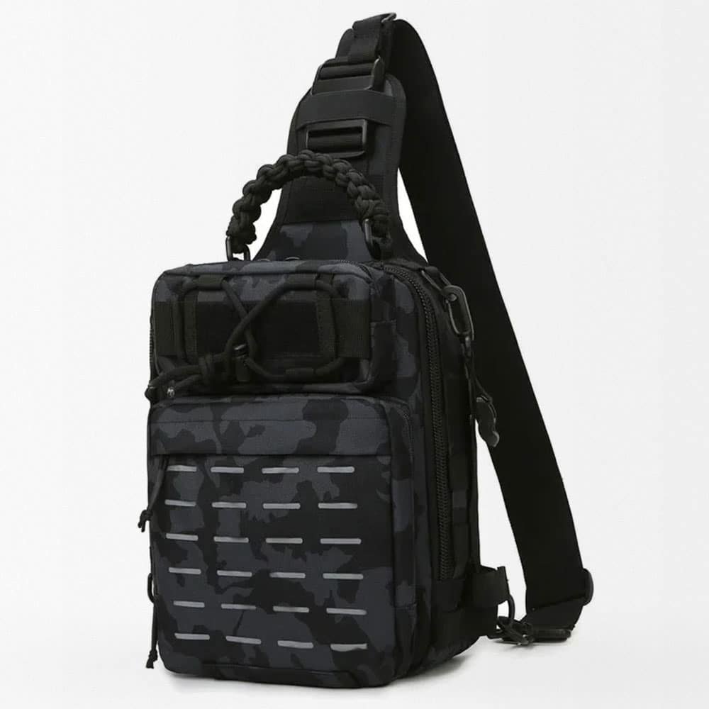 Średnia taktyczna torba typu sling Laser Cut MOLLE - obrazek 5