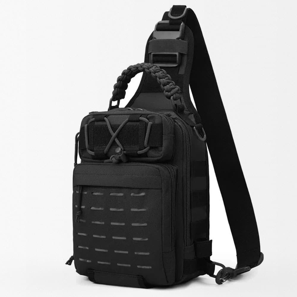 Średnia taktyczna torba typu sling Laser Cut MOLLE - obrazek 6