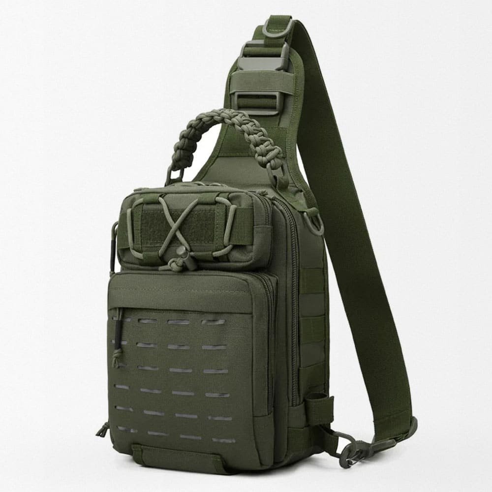 Średnia taktyczna torba typu sling Laser Cut MOLLE - obrazek 8