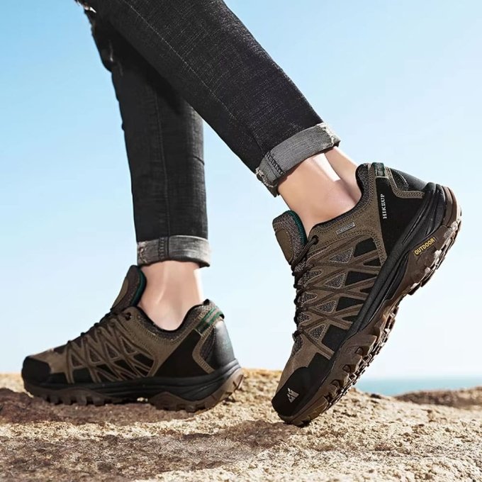 Wojskowe buty trekkingowe khaki - obrazek 3
