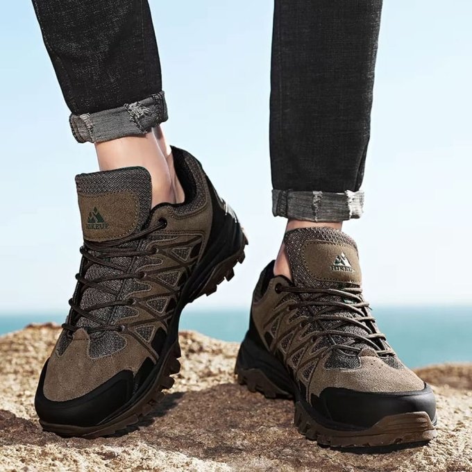 Wojskowe buty trekkingowe khaki - obrazek 2