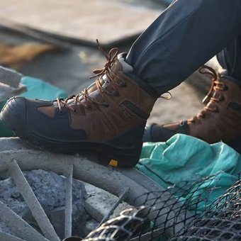 Military steel toe work boots "Rooster"
