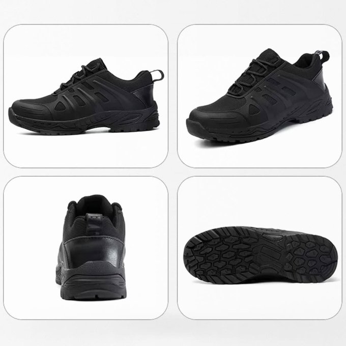 Czarne buty taktyczne policyjne QBH - obrazek 3