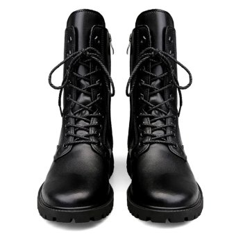 Skórzane buty taktyczne