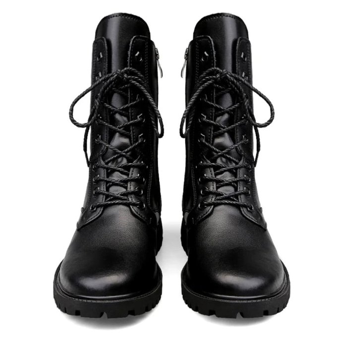 Skórzane buty taktyczne