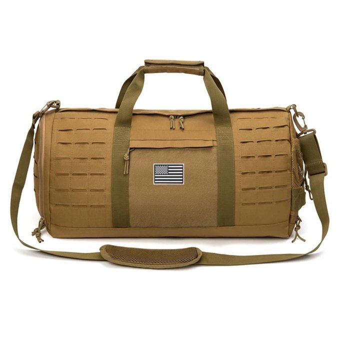 Mała taktyczna torba duffel z systemem MOLLE, laserowo cięta - obrazek 2