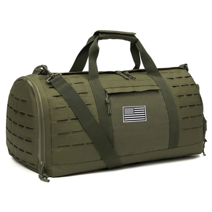 Mała taktyczna torba duffel z systemem MOLLE, laserowo cięta - obrazek 9