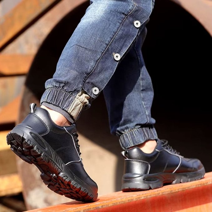 Czarne buty taktyczne robocze - obrazek 4