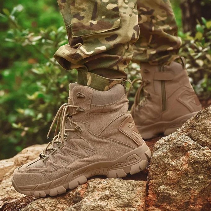 Buty taktyczne trekkingowe Desert Tan - obrazek 3