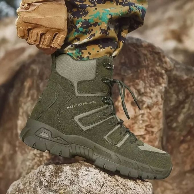 Buty taktyczne trekkingowe oliwkowe - obrazek 6