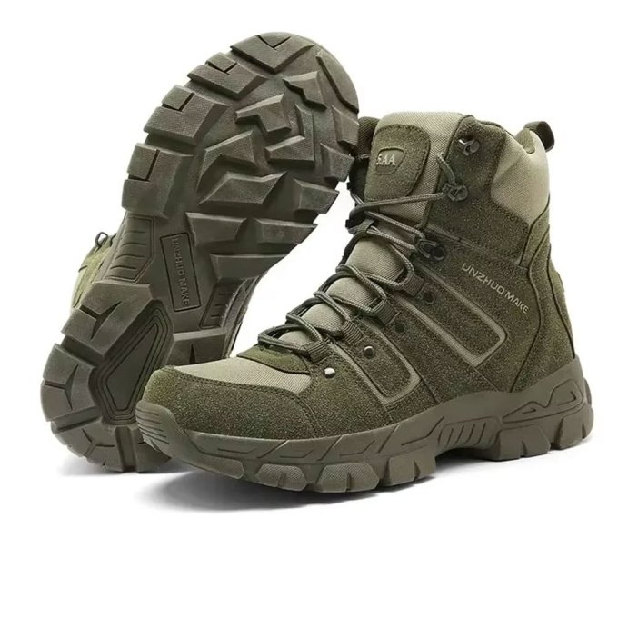 Buty taktyczne trekkingowe oliwkowe - obrazek 2
