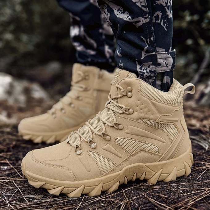 Buty taktyczne trekkingowe pustynny beż „Huile” - obrazek 6
