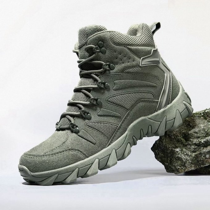 Buty trekkingowe taktyczne oliwkowe „Huile”