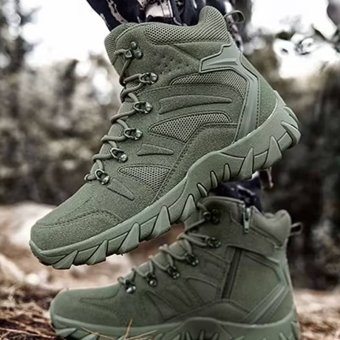 Tactical hiking boots Olive Green "Huile"