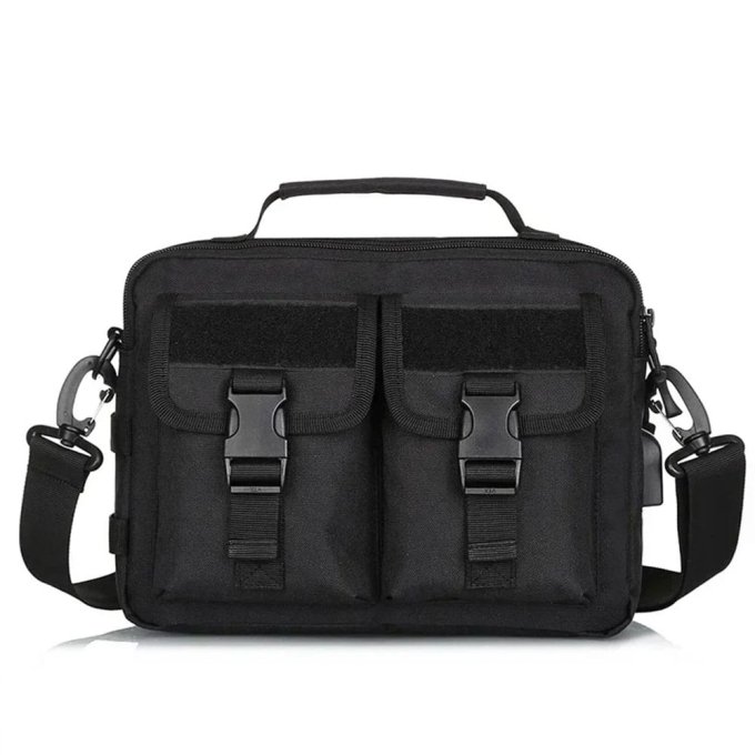 Taktyczna torba na laptopa na ramię - obrazek 7