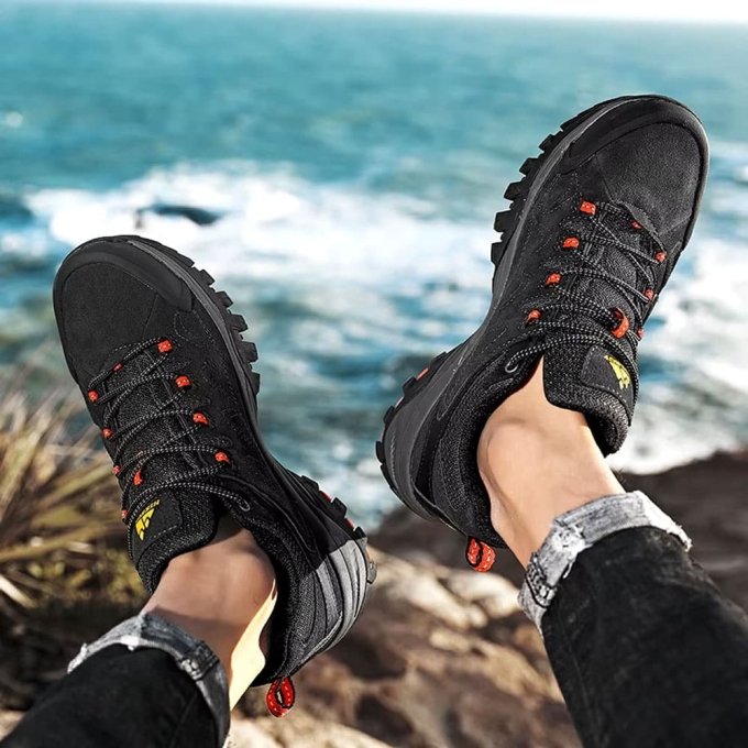 Taktyczne buty trail running Hikeup szare - obrazek 3