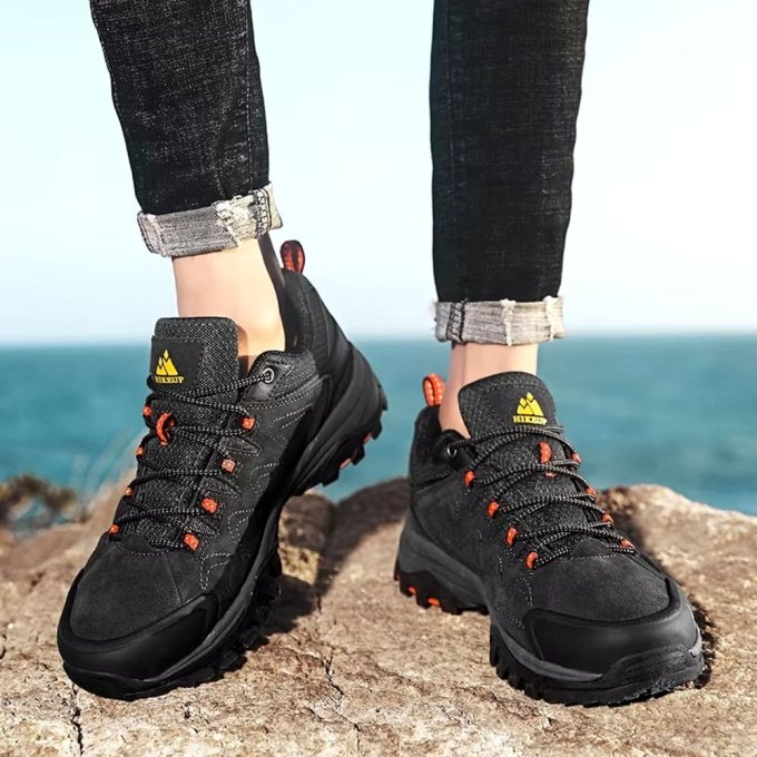 Taktyczne buty trail running Hikeup szare - obrazek 2