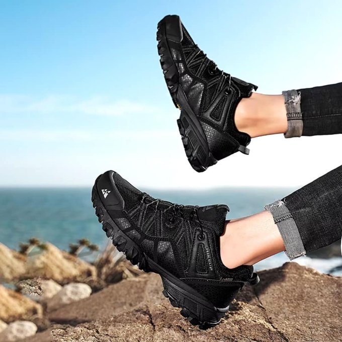 Buty taktyczne terenowe Climb-up czarne - obrazek 5