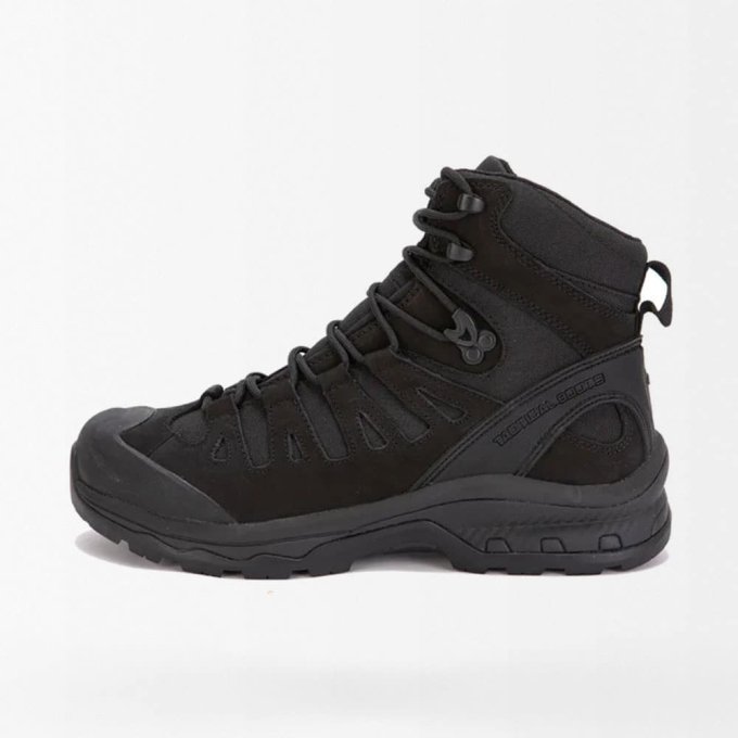 Wodoodporne czarne buty trekkingowe