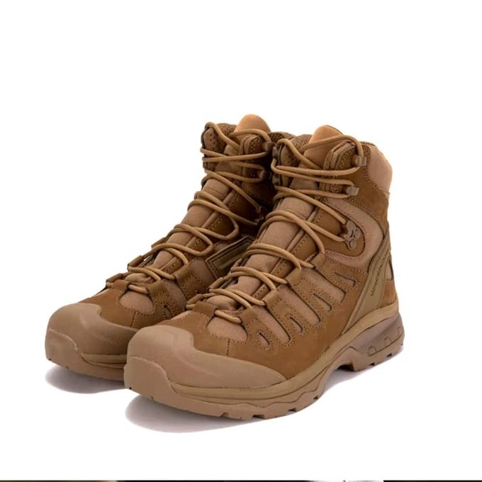Buty trekkingowe wodoodporne Coyote Brown - obrazek 2
