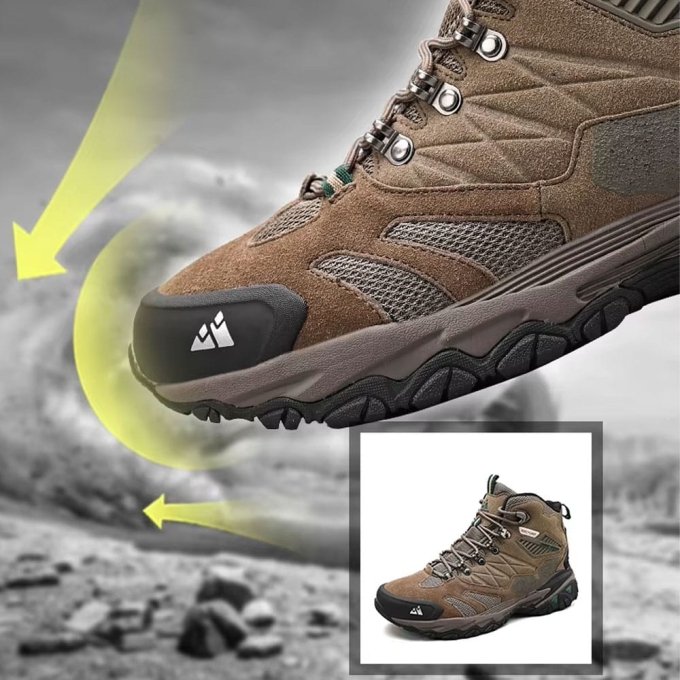 Buty taktyczne wojskowe trekkingowe zamszowe wodoodporne - obrazek 4