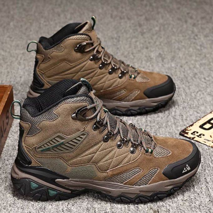 Buty taktyczne wojskowe trekkingowe zamszowe wodoodporne - obrazek 3